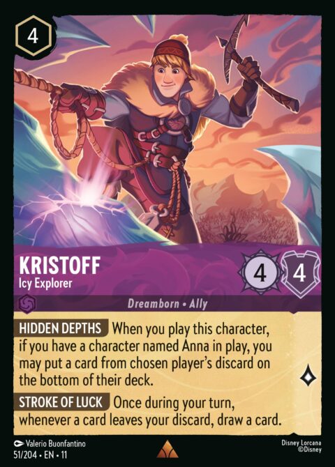 Kristoff - Icy Explorer - 11 #51 - Foil