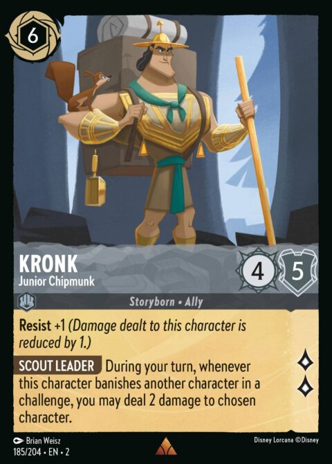 Kronk - Junior Chipmunk - 2 #185 - Normal