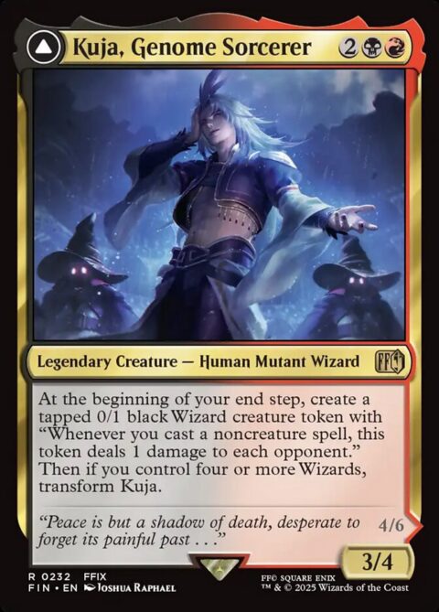 Kuja, Genome Sorcerer // Trance Kuja, Fate Defied - FIN #232 - Foil