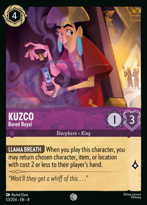 Kuzco - Bored Royal - 8 #53 - Foil