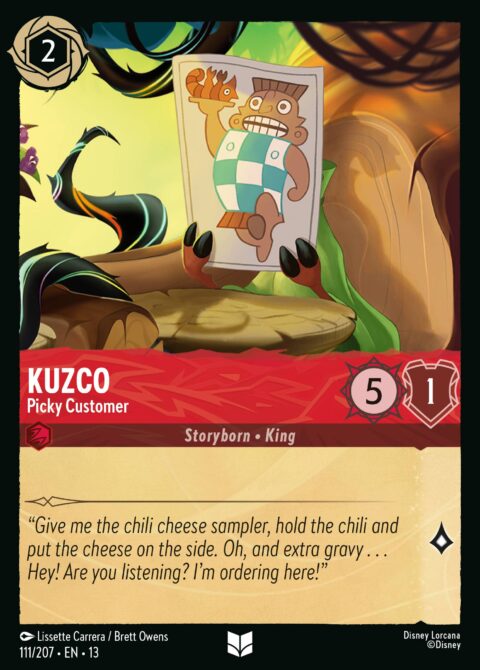 Kuzco - Picky Customer - 13 #111 - Normal