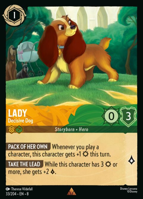 Lady - Decisive Dog - 8 #33 - Foil