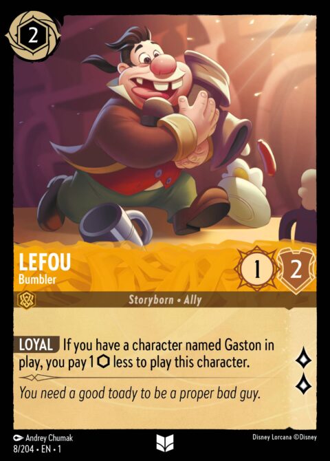 LeFou - Bumbler - 1 #8 - Normal