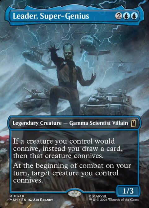 Leader, Super-Genius - MSH #330 - Foil