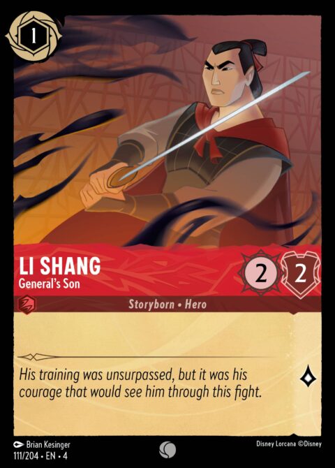 Li Shang - General’s Son - 4 #111 - Foil