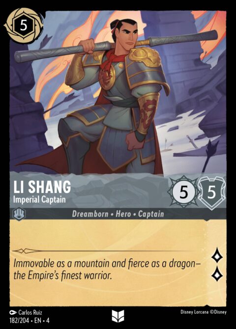 Li Shang - Imperial Captain - 4 #182 - Normal