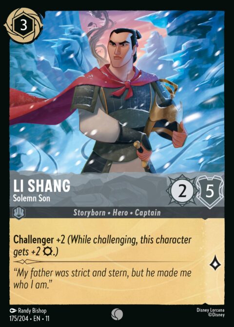 Li Shang - Solemn Son - 11 #175 - Foil