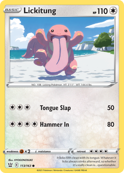 Lickitung - BST #113 - Normal