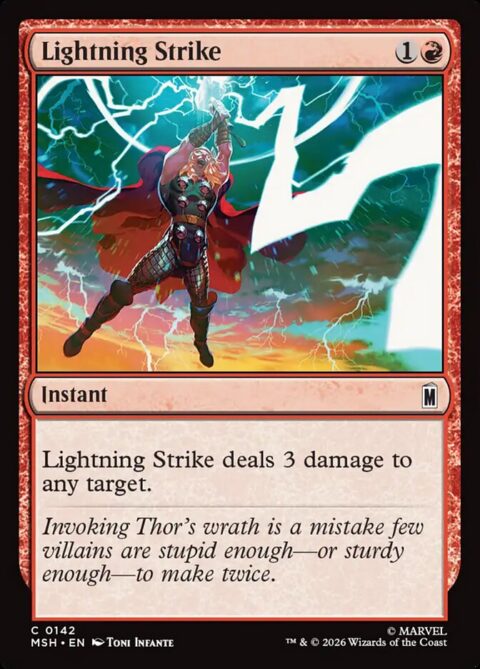Lightning Strike - MSH #142 - Foil
