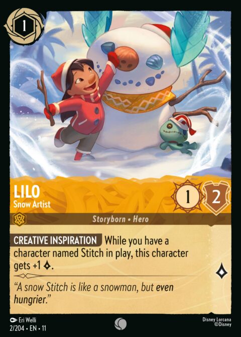 Lilo - Snow Artist - 11 #2 - Normal