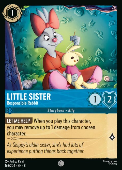 Little Sister - Responsible Rabbit - 8 #163 - Foil