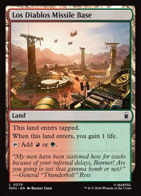 Los Diablos Missile Base - MSH #270 - Foil