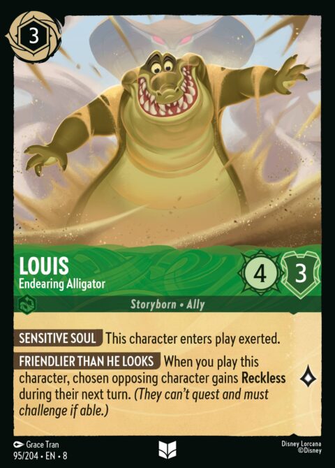 Louis - Endearing Alligator - 8 #95 - Normal
