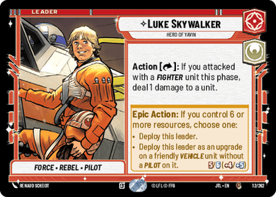 Luke Skywalker - Hero of Yavin - JTL #12 - Normal