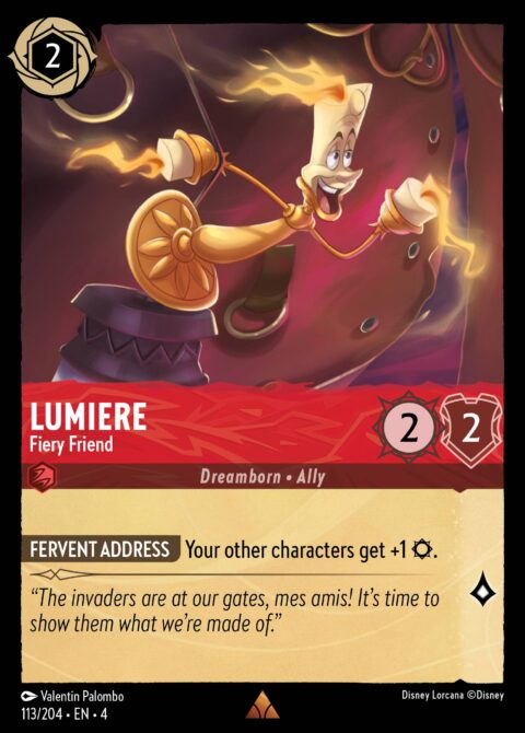 Lumiere - Fiery Friend - 4 #113 - Normal