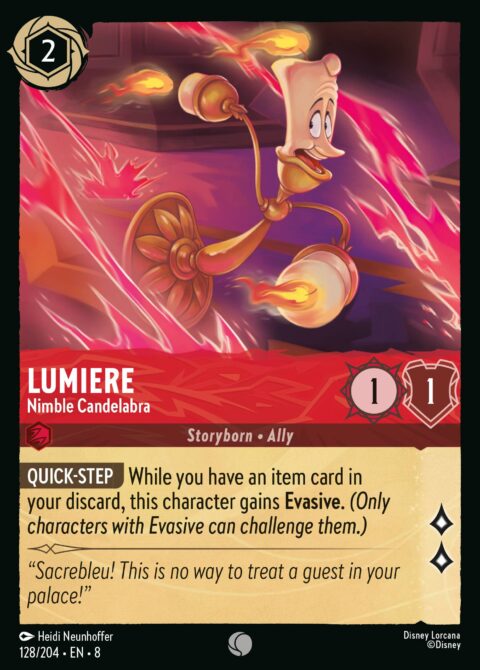Lumiere - Nimble Candelabra - 8 #128 - Normal