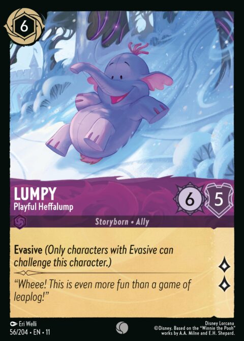 Lumpy - Playful Heffalump - 11 #56 - Foil