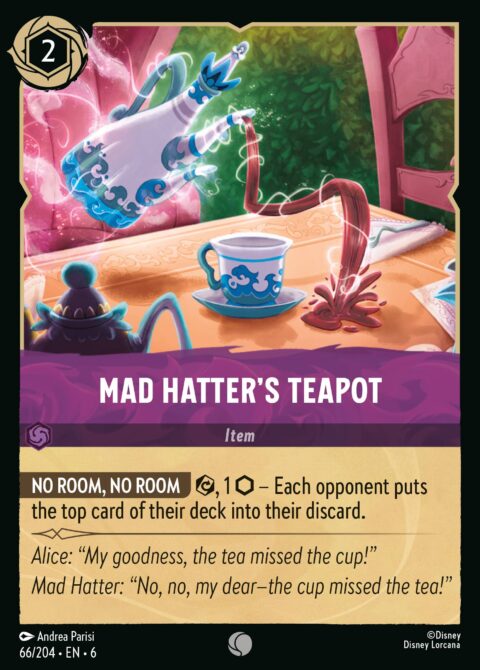 Mad Hatter's Teapot - 6 #66 - Normal