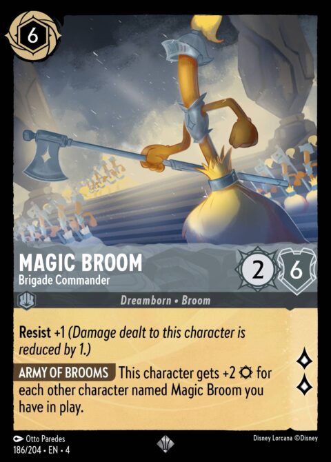 Magic Broom - Brigade Commander - 4 #186 - Normal