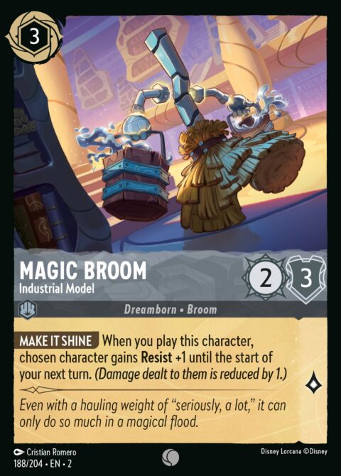 Magic Broom - Industrial Model - 2 #188 - Normal