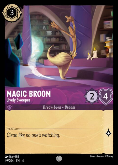 Magic Broom - Lively Sweeper - 4 #49 - Normal