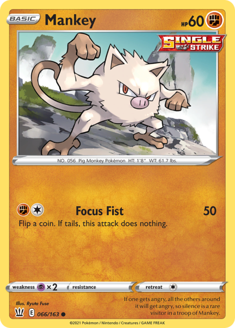 Mankey - BST #66 - Normal