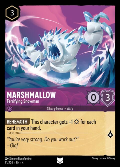 Marshmallow - Terrifying Snowman - 4 #51 - Normal