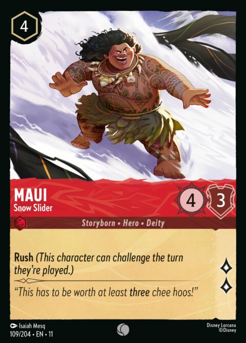 Maui - Snow Slider - 11 #109 - Foil