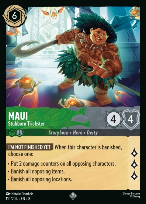 Maui - Stubborn Trickster - 8 #110 - Normal