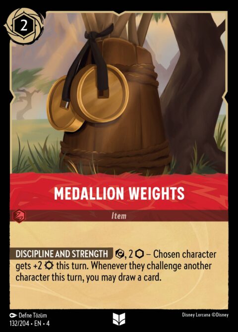 Medallion Weights - 4 #132 - Normal