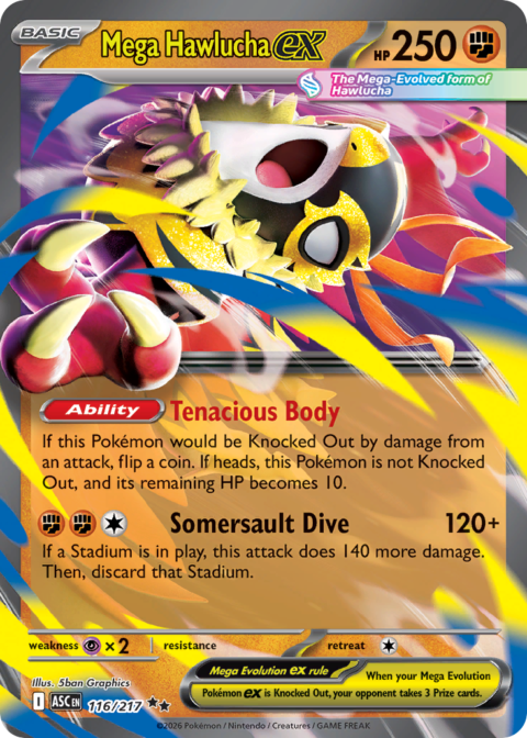 Mega Hawlucha ex - ASC #116