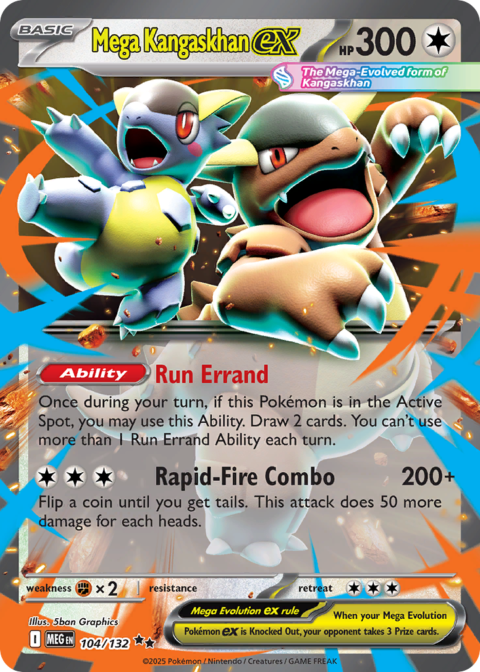Mega Kangaskhan ex - MEG #104