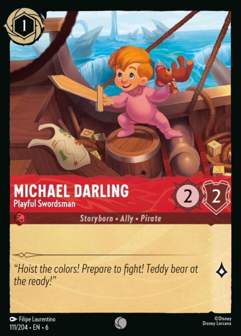 Michael Darling - Playful Swordsman - 6 #111 - Normal
