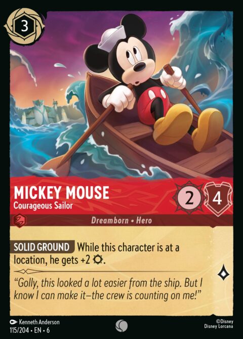 Mickey Mouse - Courageous Sailor - 6 #115 - Normal