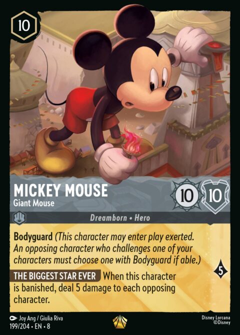 Mickey Mouse - Giant Mouse - 8 #199 - Normal