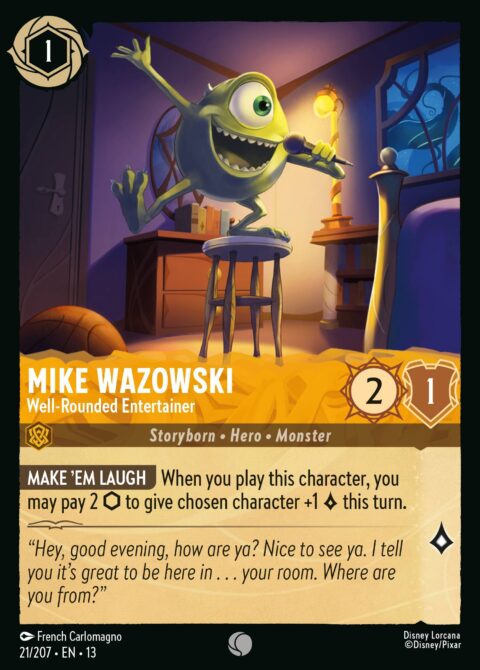 Mike Wazowski - Well-Rounded Entertainer - 13 #21 - Normal