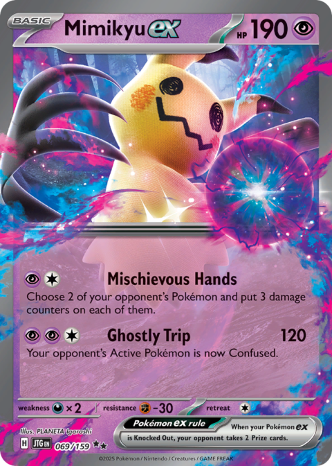 Mimikyu ex - JTG #69
