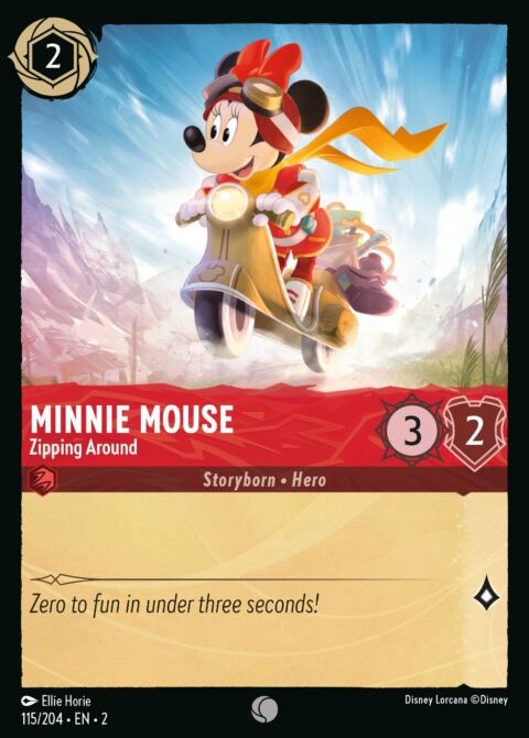 Minnie Mouse - Zipping Around - 2 #115 - Normal