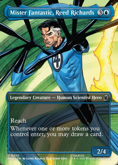 Mister Fantastic, Reed Richards - MSH #320 - Foil