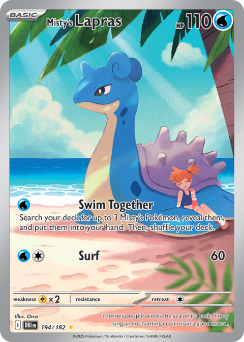 Misty's Lapras - DRI #194