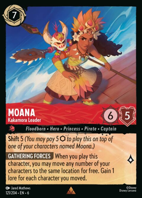 Moana - Kakamora Leader - 6 #121 - Normal