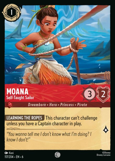 Moana - Self-Taught Sailor - 6 #117 - Normal