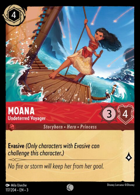 Moana - Undeterred Voyager - 3 #117 - Normal