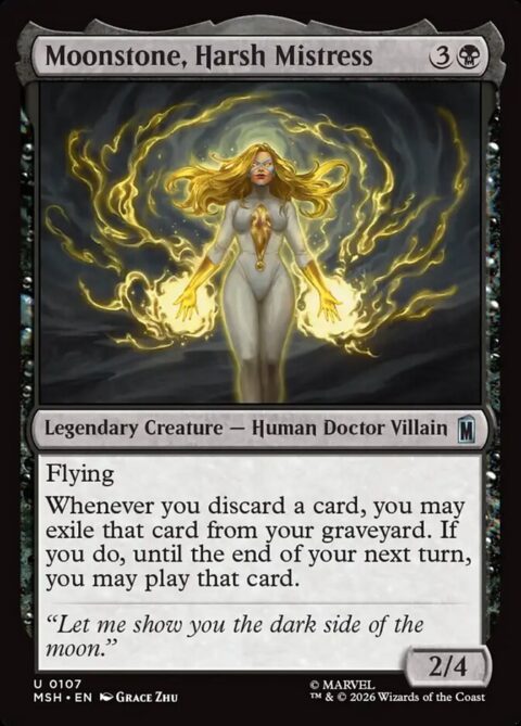 Moonstone, Harsh Mistress - MSH #107 - Foil