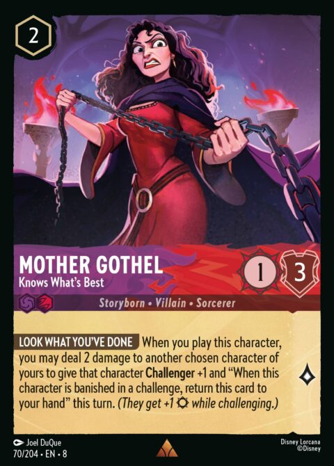 Mother Gothel - Knows What's Best - 8 #70 - Normal