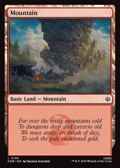 Mountain - HOB #192 - Foil