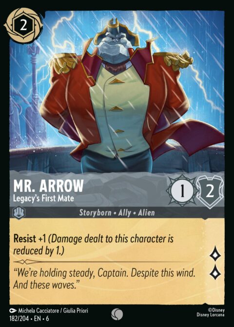 Mr. Arrow - Legacy's First Mate - 6 #182 - Foil