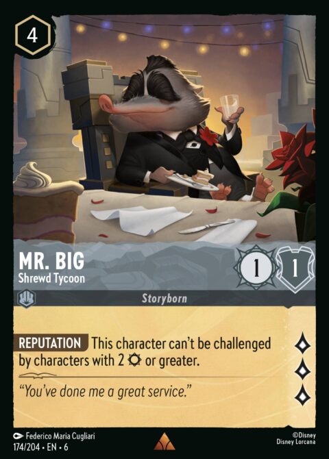 Mr. Big - Shrewd Tycoon - 6 #174 - Normal