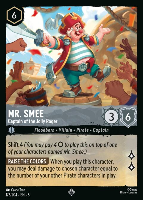 Mr. Smee - Captain of the Jolly Roger - 6 #176 - Normal