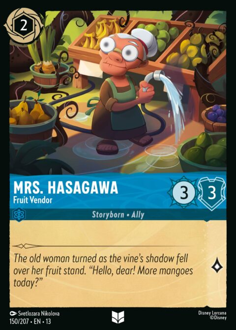 Mrs. Hasagawa - Fruit Vendor - 13 #150 - Foil